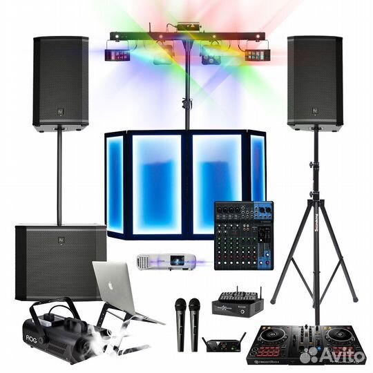 Аренда звука, света, телевизоры, проектор, караоке