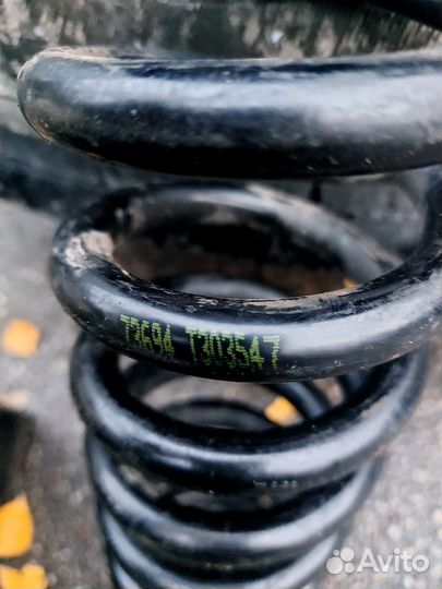 Пружины задние Mercedes-Benz W203, W210