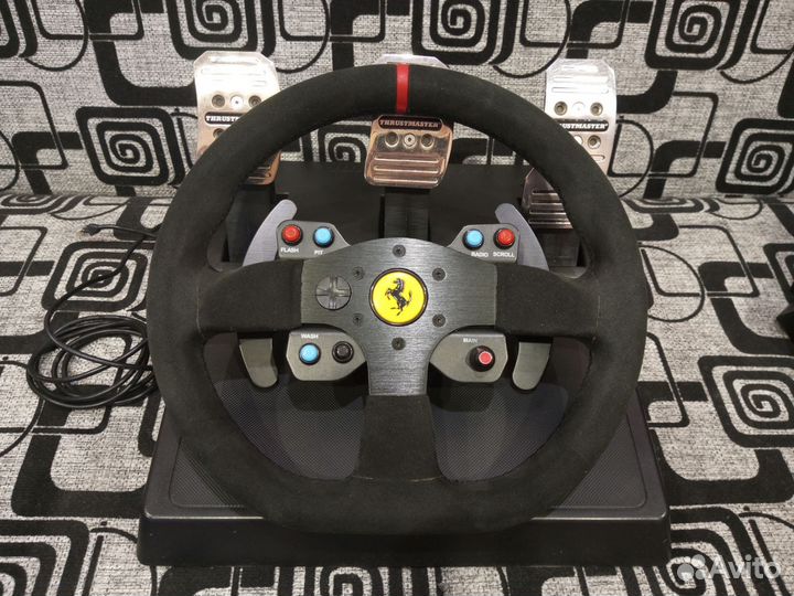 Игровой руль thrustmaster t300 alcantara edition