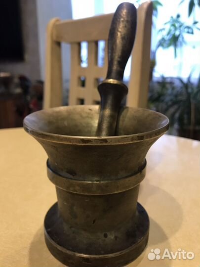 Ступка старинная бронза