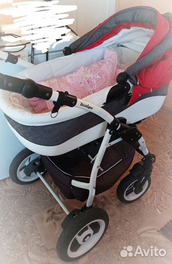 Коляска 3 в 1 индиго