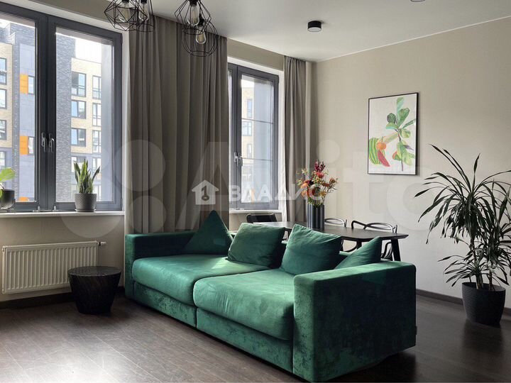 2-к. квартира, 60 м², 6/9 эт.