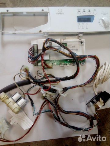 Модуль управления стиральной машины indesit