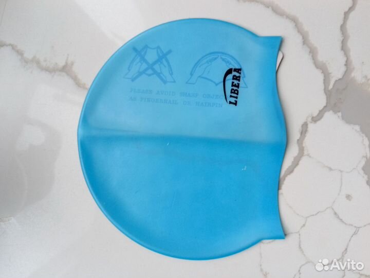 Шапочка резиновая для плавания