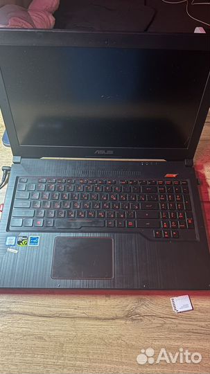 Игровой ноутбук asus