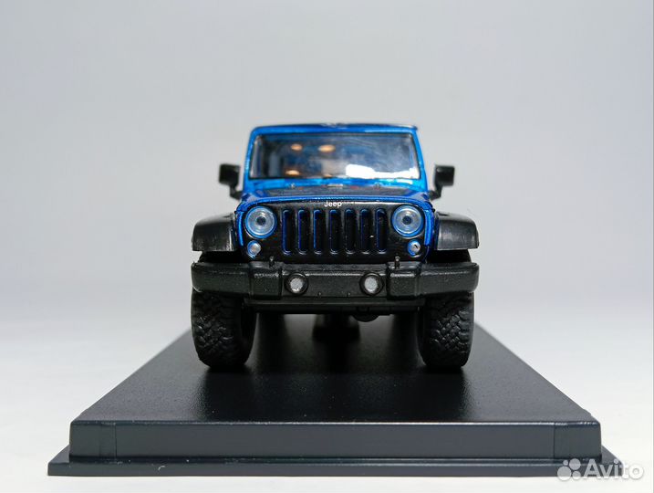 1/43 Jeep Wrangler 4x4 Blue (2016) Greenlight