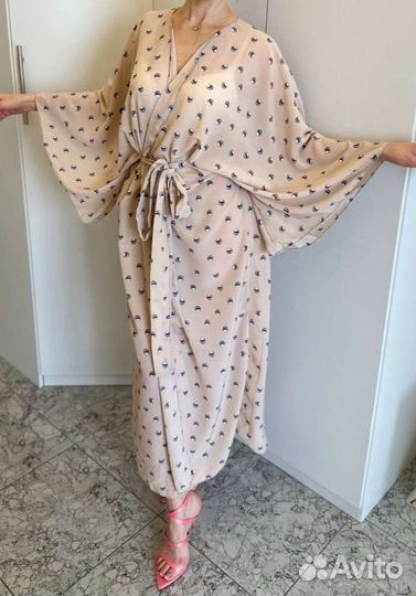 Халат женский шифоновый