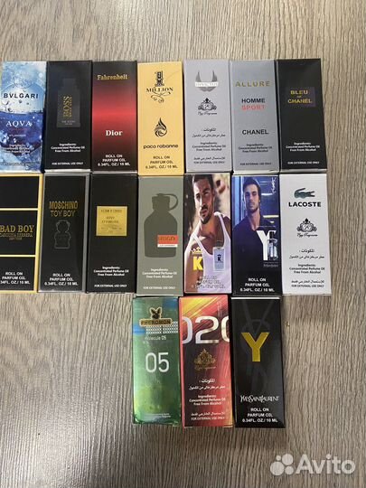 Масляные духи ролик