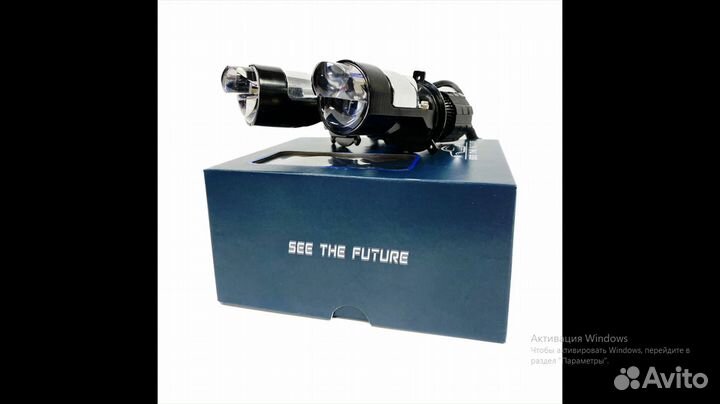 Светодиодные лампы h4 с линзой