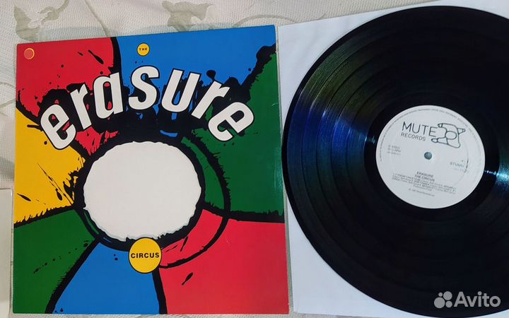 Erasure The Circus 1987 Оригинал LP