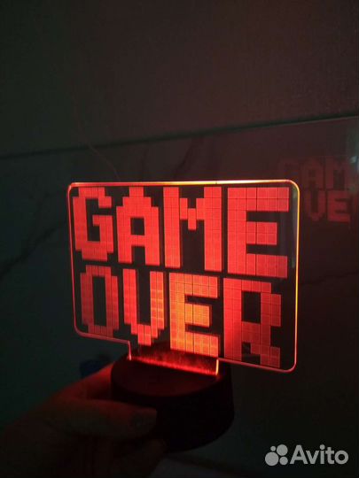 Ночник 3D светильник