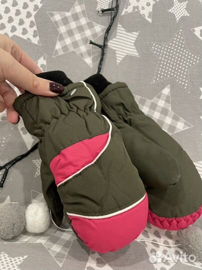 Варежки зимние непромокаемые