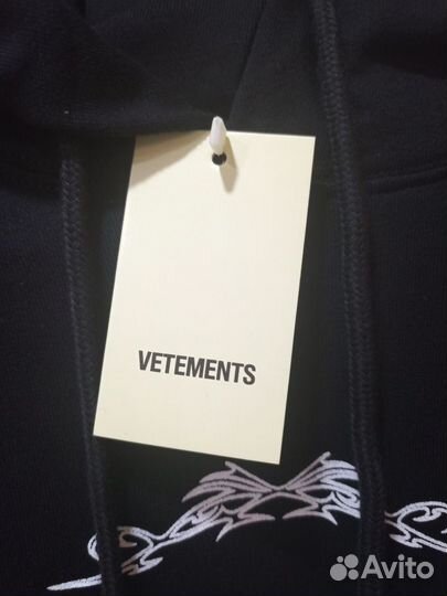 Худи Vetements Vital Existence как у ken carson