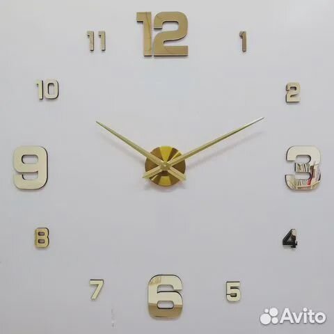 Настенные часы 3D 60-90 см