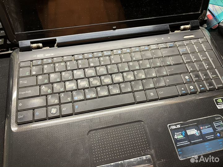 Ноутбук asus на запчасти