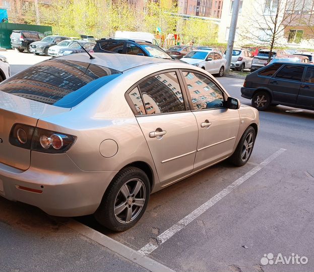 Mazda 3 1.6 AT, 2008, 187 000 км