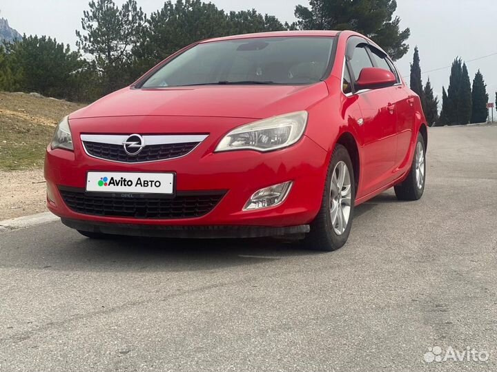 Opel Astra 1.6 AT, 2012, 138 500 км