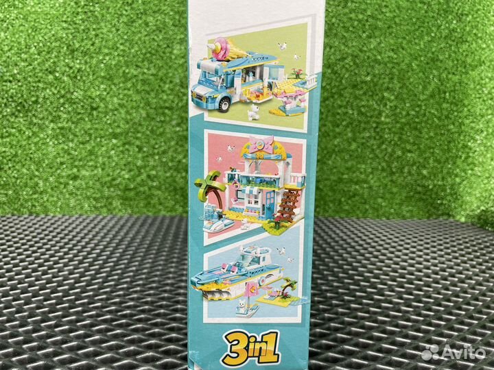 Конструктор блочный Дом 3 в 1