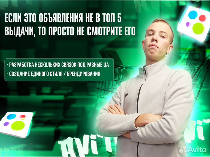 Настройка Авито под ключ / авитолог