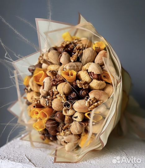 Съедобные букеты/из сухофруктов/Орехов/фруктов