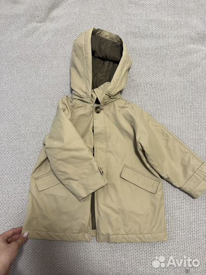 Детский плащ тренч zara 98
