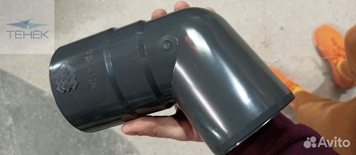 Водосточная система комплект 12м на 3м Цвет Графит