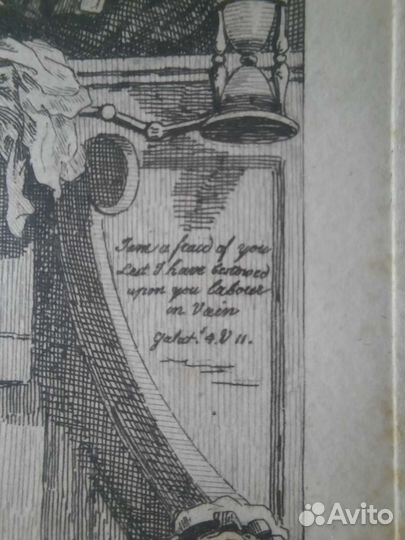 Гравюра 19 век Hogarh William