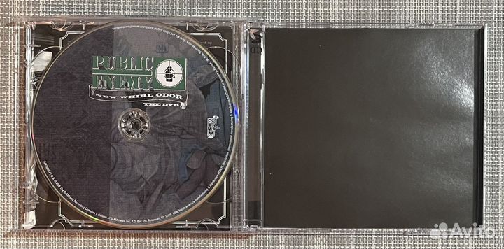 Public Enemy - New Whirl Odor CD+DVD USA
