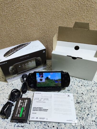 Psp slim 2008 сн 2722 оригинал прошита 8 гб