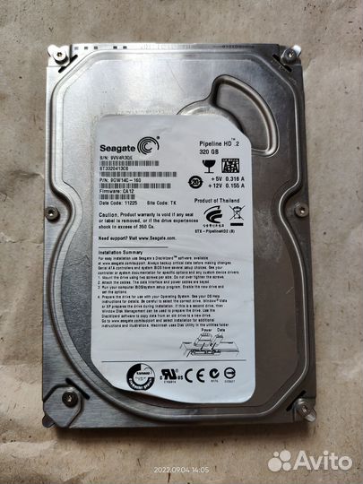 Неисправные жесткие диски 3,5