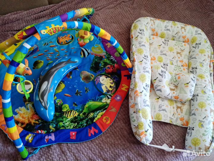 Детский развивающий коврик