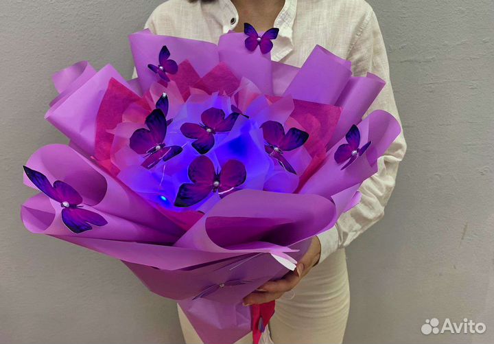 Волшебный букет светящийся