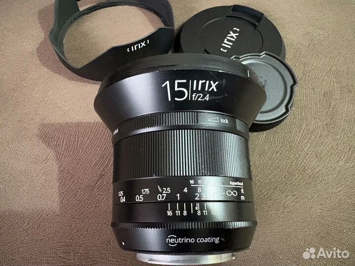 Irix 15mm f/2.4 Blackstone Canon EF