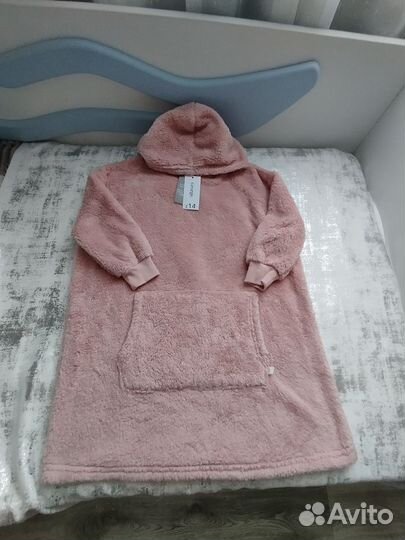 134-140 толстовка -худи новая на девочку