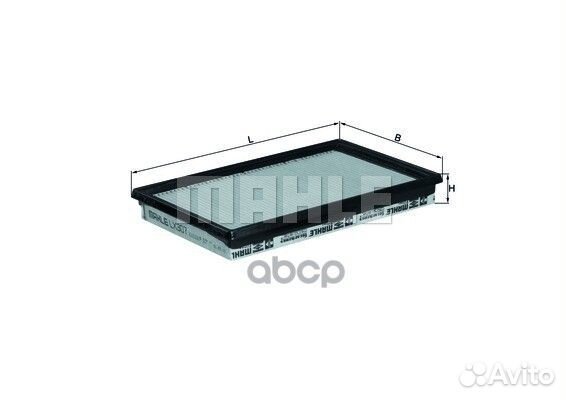 Фильтр воздушный LX307 Mahle/Knecht