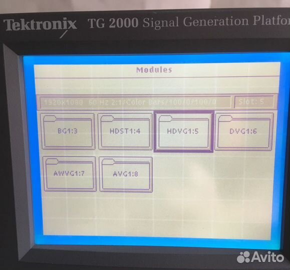 Генератор видеосигналов Tektronix TG2000