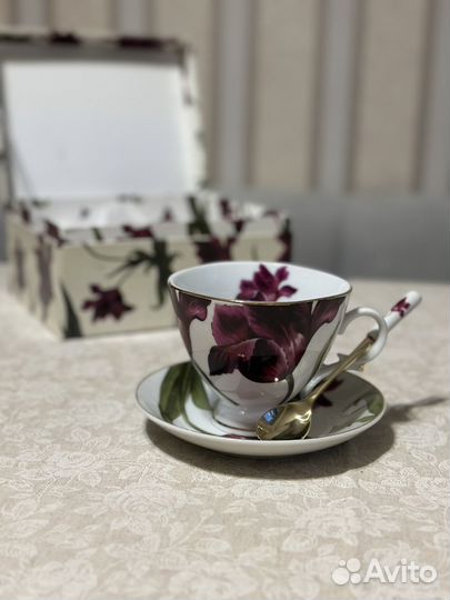Чайная пара фарфор