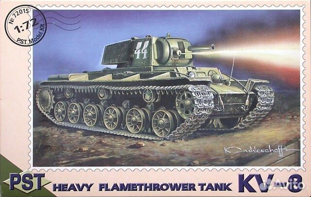 72015 1/72 Танк кв-8