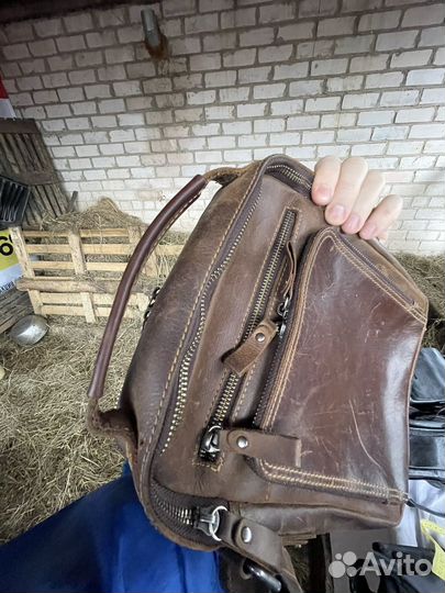 Мужская Кожаная Сумка