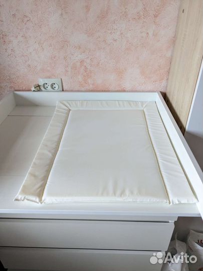 Пеленальная доска на комод + матрасик