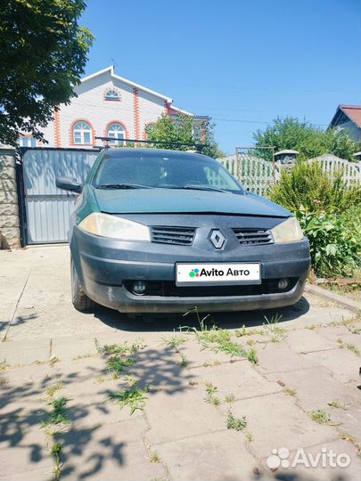 Renault Megane 1.4 МТ, 2003, битый, 130 000 км