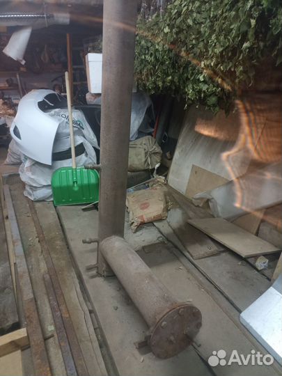 Печь отопительная с водяным контуром