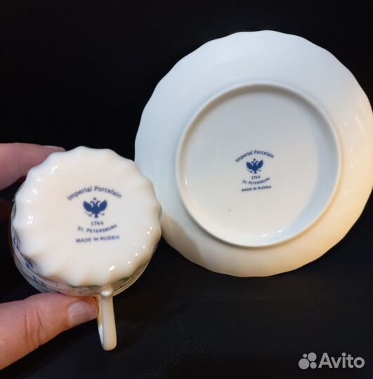 Чашка с блюдцем ифз