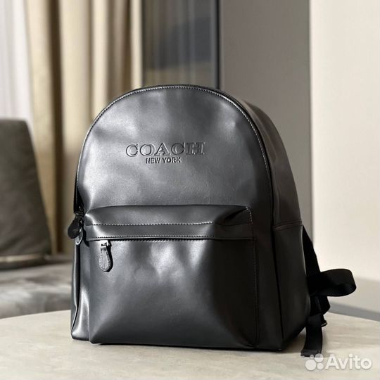 Рюкзак кожаный женский Coach