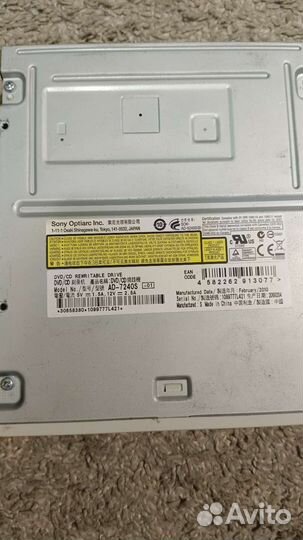 Дисковод Sony, Asus