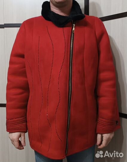 Дубленка женская 56 58 размер