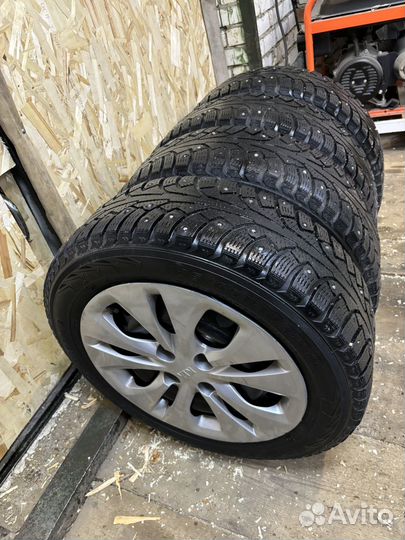 Колеса на kia rio r15 комплект