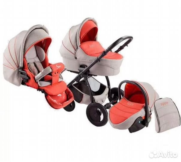 Продам коляску tutis zippy sport 3 в 1