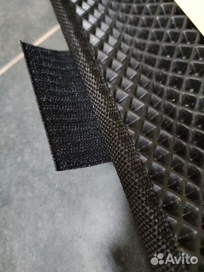 Коврики Ева Эва EVA Классика с бортами черные