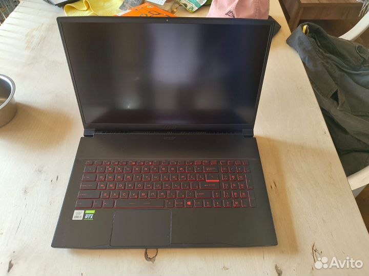Игровой ноутбук msi gf75